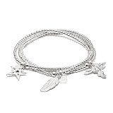 Atria Silver Bracelet Stack