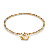 Serenity Gold Plated Bracelet Stack