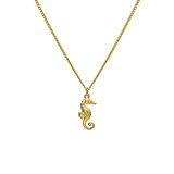Outlet Seahorse Gold Necklace
