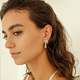 NU & MII Mini Flora Silver Earrings