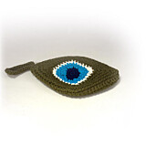 Crochet Mystical Eye Mataki Purse - Choice of Colours
