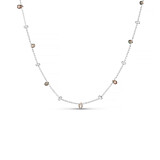Labradorite Teardrop Silver Necklace