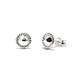 Nova Silver Stud Earrings