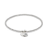 Santeenie Silver Charm Bracelet - Choice of Affirmation