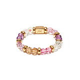 Blossom Shimmer Gold Plated Ring