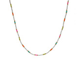 Willow Neon Silver and Gold Plated Necklace