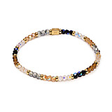 Shimmer Gold-Plated Crystal Bracelet