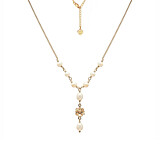 Poppy Pearl Gold Plated Necklace