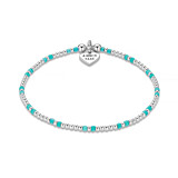 Serasi Neon Silver Bracelet - Choice of Colour