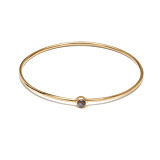 Outlet Labradorite Gold Bangle