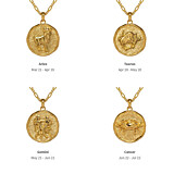 NU & MII Zodiac Gold Necklace