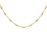 Outlet NU & MII Chelsea Gold Necklace