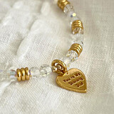 Charming Sparkle Gold Charm Bracelet - You're My Shining Star