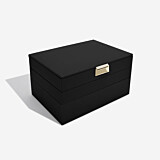 Stackers Black Classic Jewellery Box - Set of 3