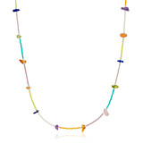 Rainbow Silver Necklace
