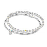 Crystallite Duo Silver Stack