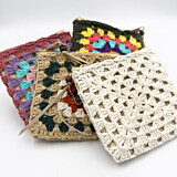 Handmade Crochet Purse - Choice of Colour