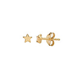 Outlet Teeny Weeny Star Gold Stud Earrings
