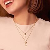 Outlet Itsy Bitsy Key to your Heart Gold Plated Necklace