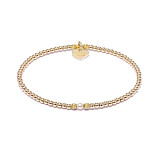 Aster Gold Bracelet - Pearl