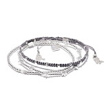 Cyrus Silver Bracelet Stack