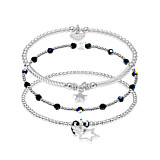 Glitz Silver Stack