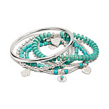 Essence Turquoise Silver Stack
