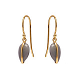 Imogen Gold-Plated Hook Earrings - Choice of Colour