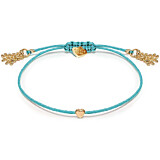 Harmony Heart Gold Plated Bracelet - Turquoise
