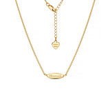 Memory Lane Gold Plated Necklace - Personalised