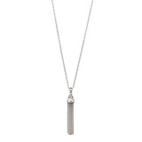 Outlet Gili Tassel Silver Necklace