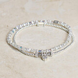 Crystallite Duo Silver Stack