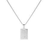 Gala Personalised Special Date Silver Necklace