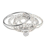 Charmed Crystal Bracelet Stack