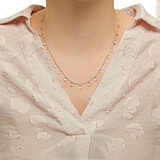 Galaxy of Hearts Silver Necklace