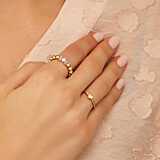 Outlet Teeny Weeny Heart Gold Ring