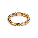 Mary Gold-Filled Crystal Ring Stack