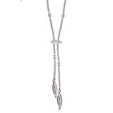 Spectrum Silver Necklace