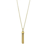 Gili Tassel Gold Necklace