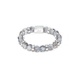 Mini Blisski Silver Ring - Storm Crystal