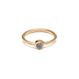 Outlet Labradorite Gold Ring
