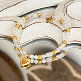 Charming Sparkle Gold Charm Bracelet - You're My Shining Star