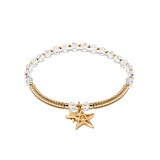 Wishful Gold Plated Bracelet Stack