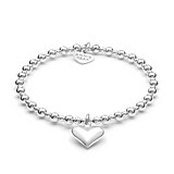 Personalised Imperial 925 Sterling Silver Crystal Bracelet Stack