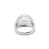NU & MII Zodiac Signet Silver Ring