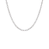 42 Men's Link Chain Silver Necklace