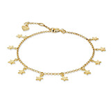 Outlet Galaxy Star Gold Bracelet