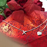 Kiss - Love You Silver Necklace
