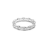 Outlet NU & MII Shine Silver Ring