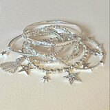Estella Silver Bracelet Stack